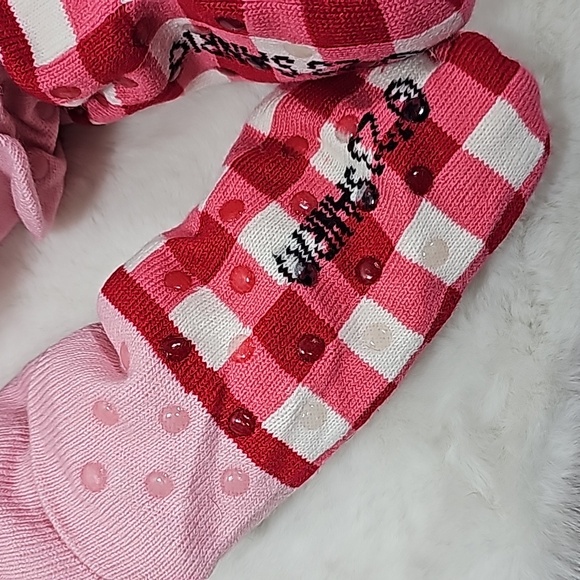 Hello Kitty Christmas Slipper Socks Shoe size 4-10 - Picture 4 of 4